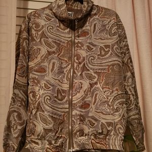 Silk and polyester Size Small light jacket